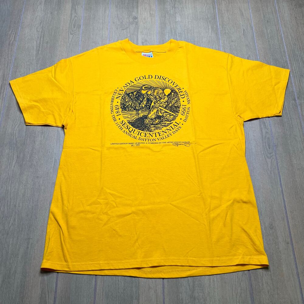 1999 Nevada Gold Discovery Dayton Valley Days T Shirt XL Limited 44/150 USA‎